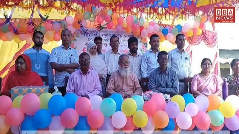 পীরগঞ্জে শহীদ আব্দুল জব্বার উচ্চ বিদ্যালয়ের গণিত শিক্ষকের অবসর জনিত রাজকীয় বিদায় 